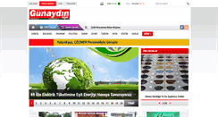 Desktop Screenshot of gunaydinege.net