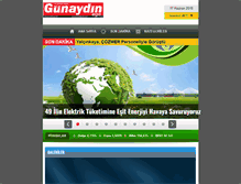 Tablet Screenshot of gunaydinege.net